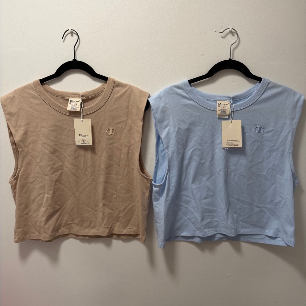 NWT BUNDLE 2 Champion Sleeveless Crop Tops
